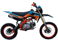 Питбайк KAYO EVOLUTION K125EM 17/14 KRZ (механ. сцепл., эл. стартер 2024 г.) MSD (EV12)