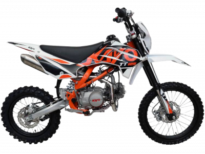 Питбайк KAYO BASIC TT125 17/14 KRZ (механ. сцепл., кикстартер, 2022 г.), , заводская упаковка, 1560012-789-4133 MSD (TT125) 