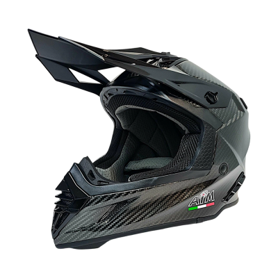 Мотошлем AiM RH855 (Carbon) 3K Глянец Ищете бескомпромиссную экипировку для профессионального мотокросса? Карбоновый шлем AiM RH855 объединяет в себе передовые технологии безопасности и честный баланс цены и качества.

Надежный щит для достижения новых спортивных высот.